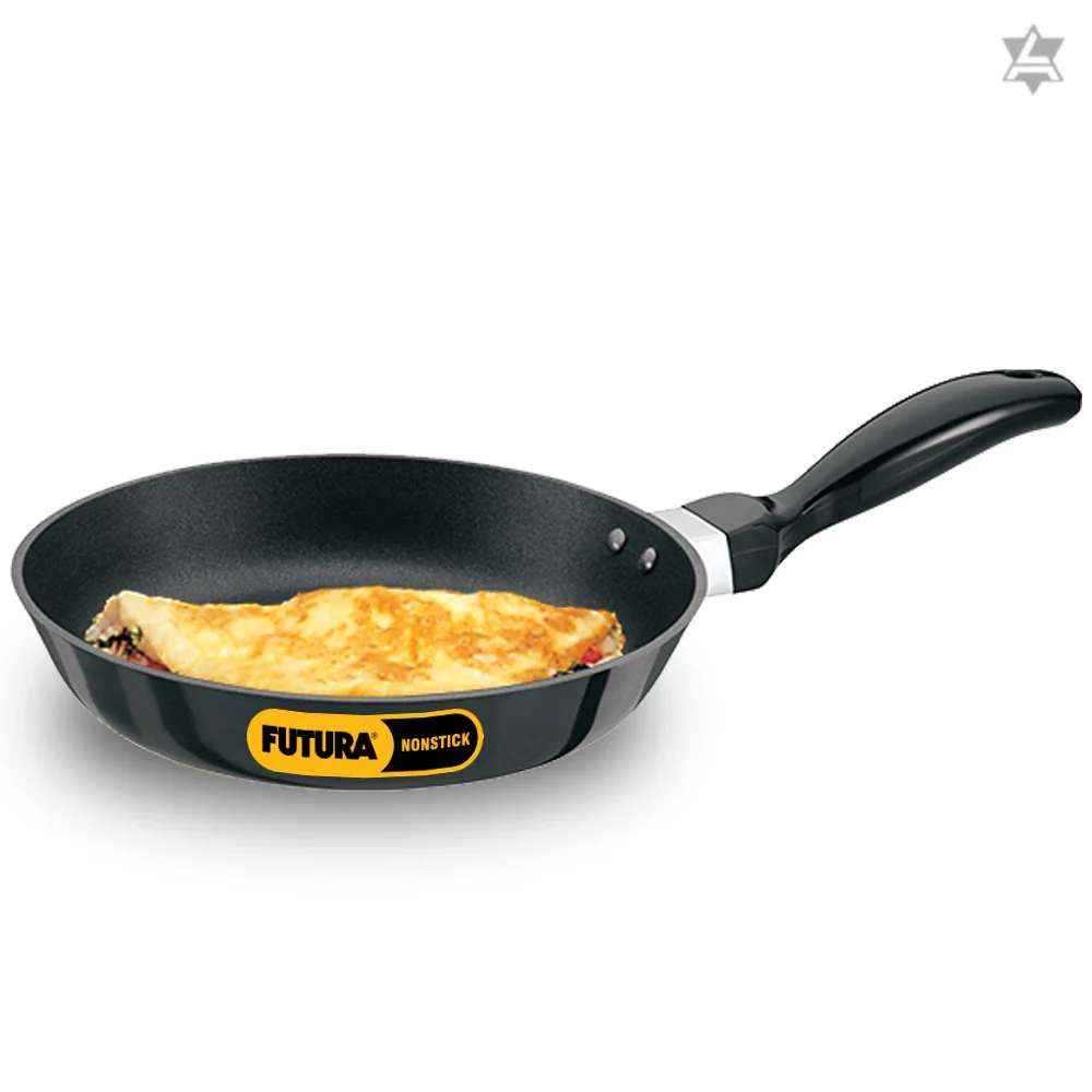 Hawkins Futura 20 cm Frying Pan, Non Stick Fry Pan, Induction Frying Pan, Small Frying Pan, Black (INF20)